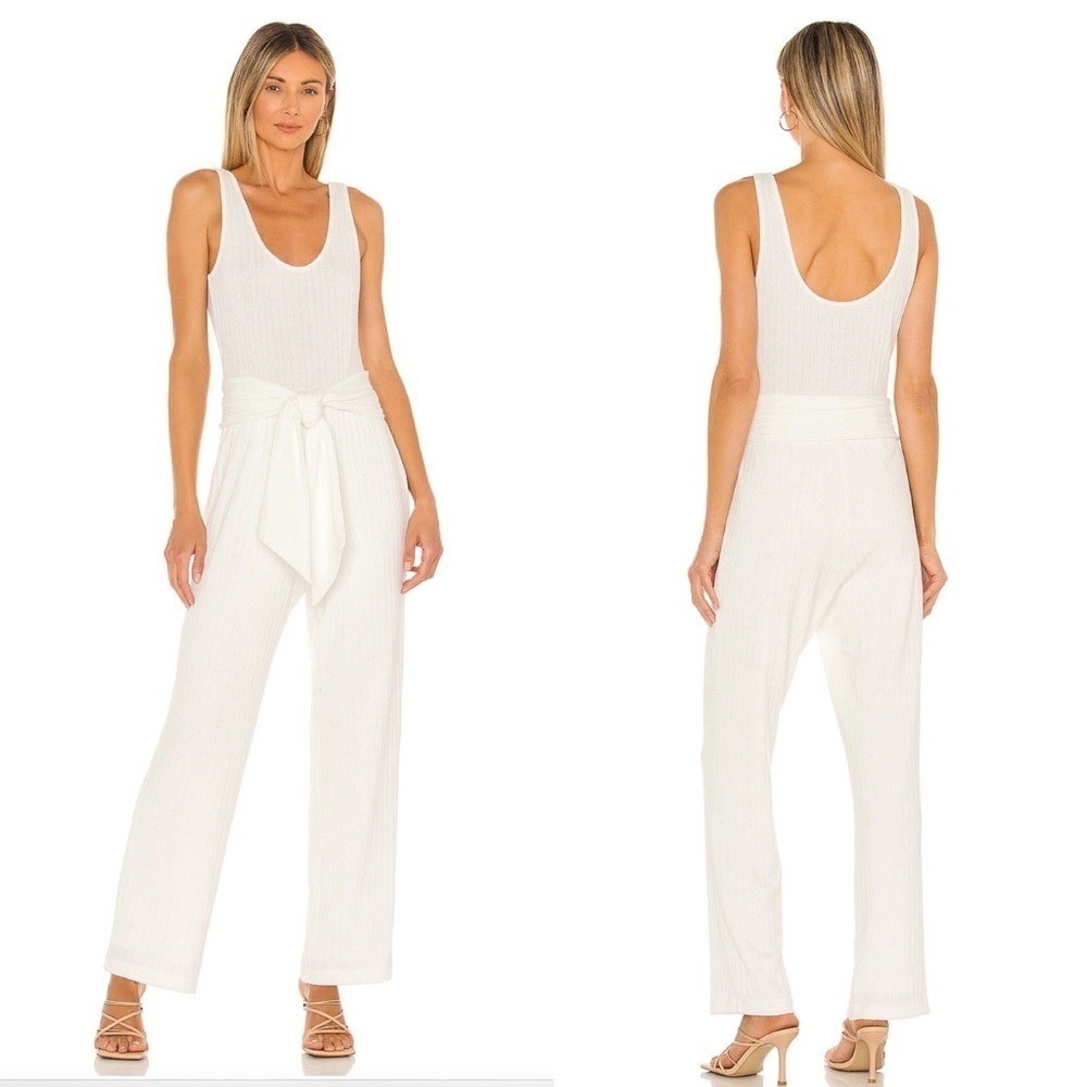 Nwt Saylor Molly Jumpsuit In Ivory